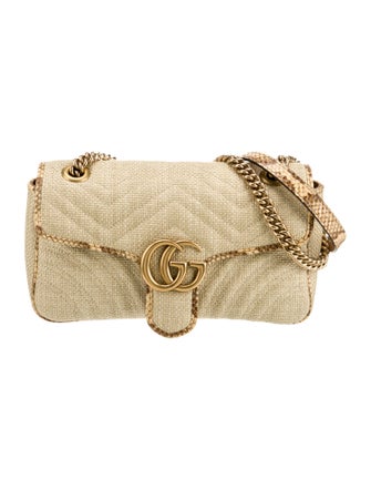 Gucci Raffia Marmont Small