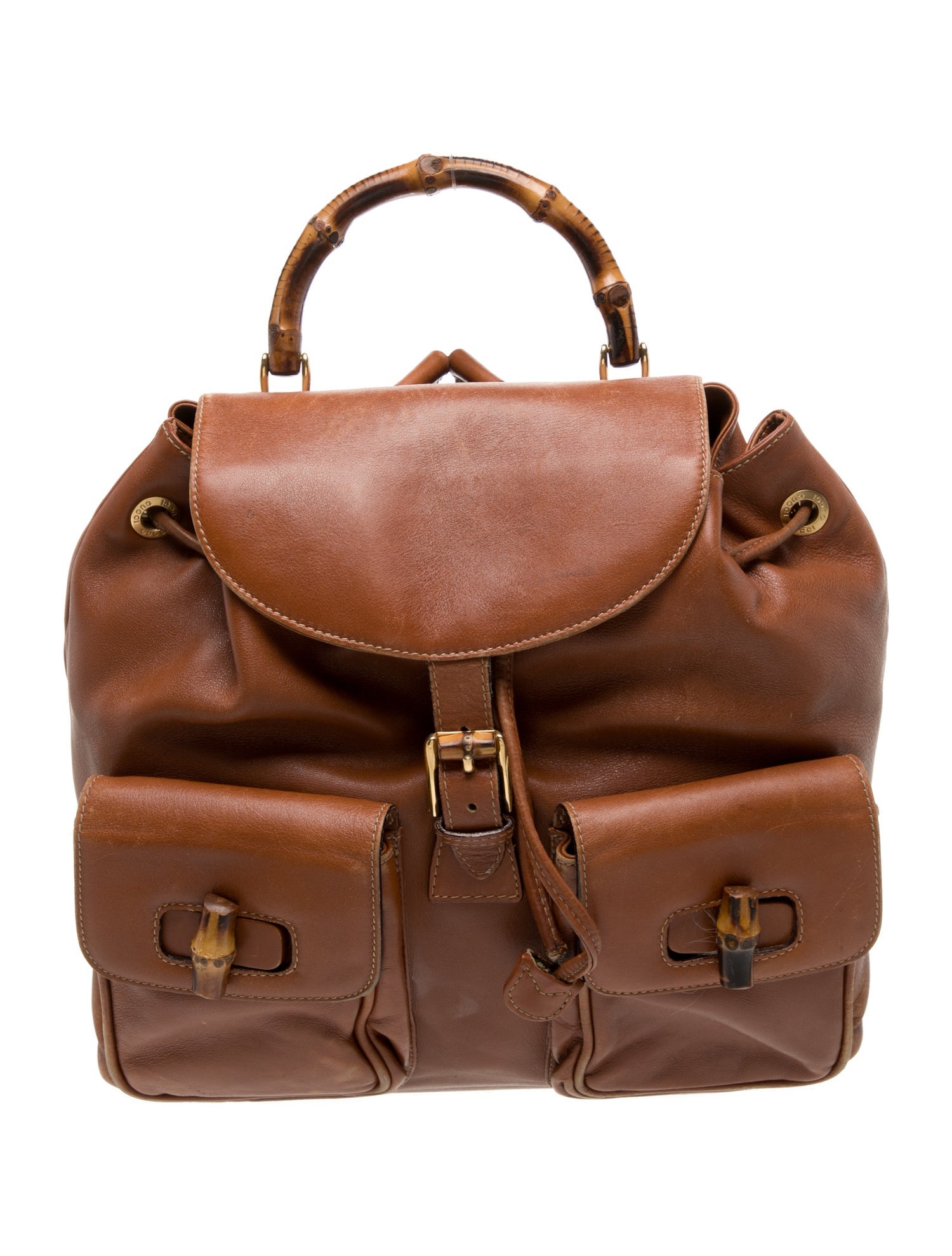 Gucci Bamboo Backpack Vintage