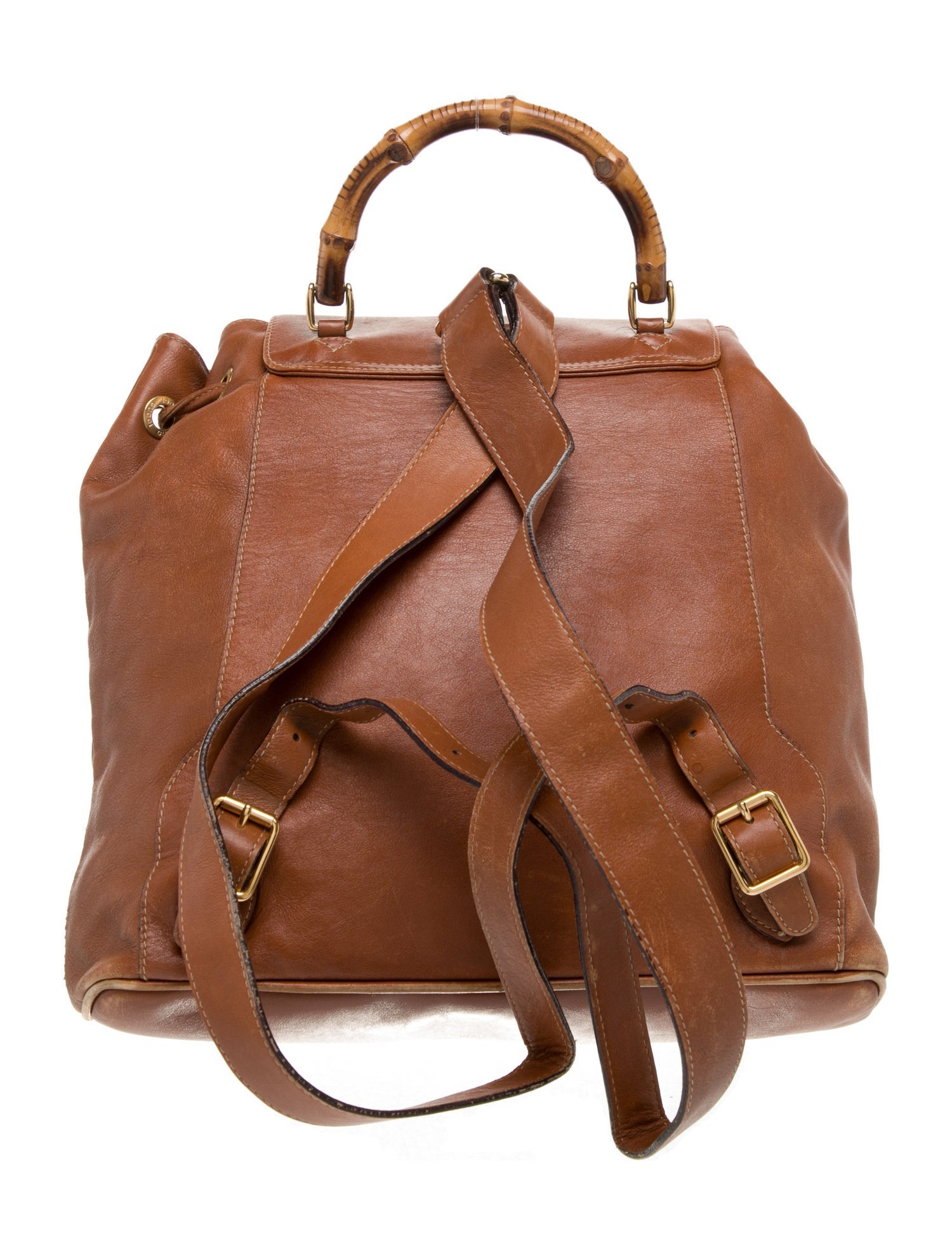 Gucci Bamboo Backpack Vintage