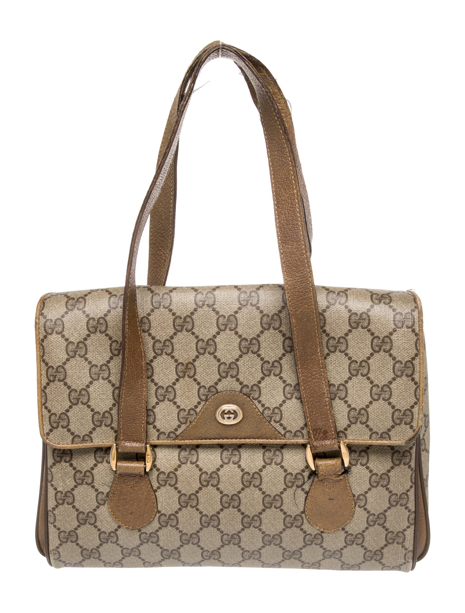 Gucci GG Supreme Top Handle Bag Vintage