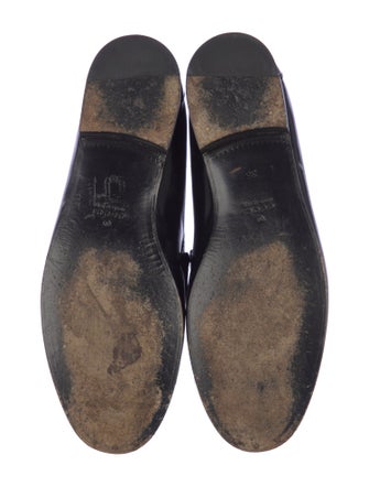 Gucci 1955 Horsebit Accent Patent Leather Loafers