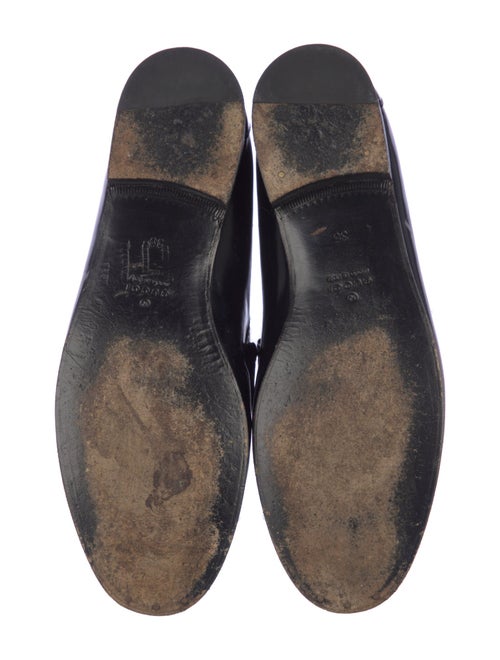 Gucci 1955 Horsebit Accent Patent Leather Loafers