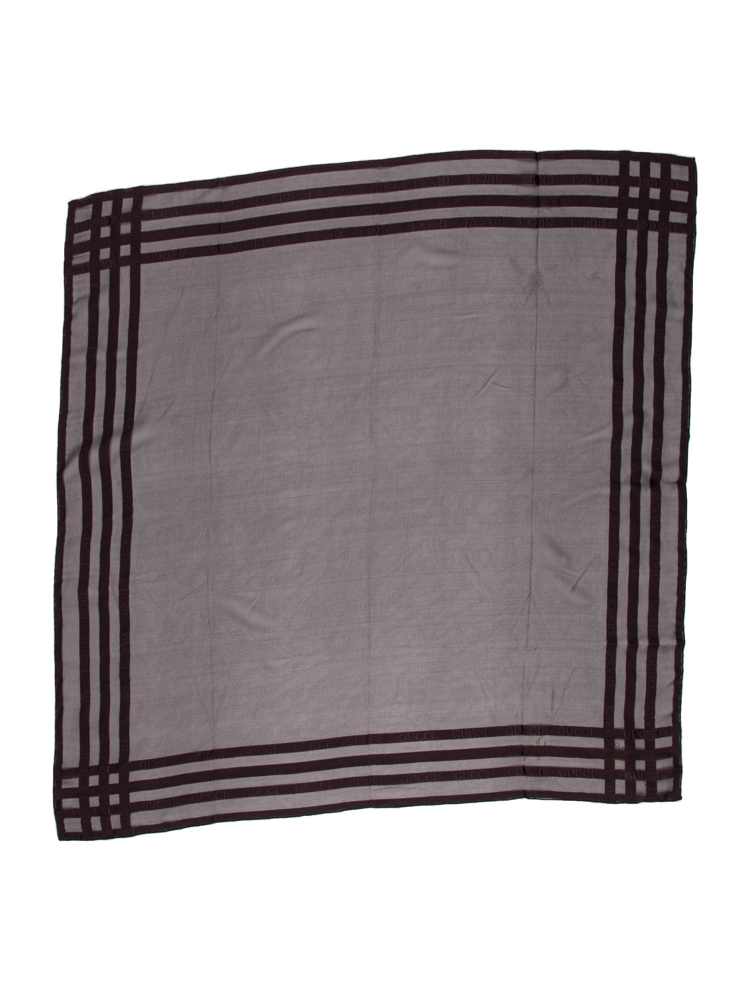 Gucci Silk Striped Scarf