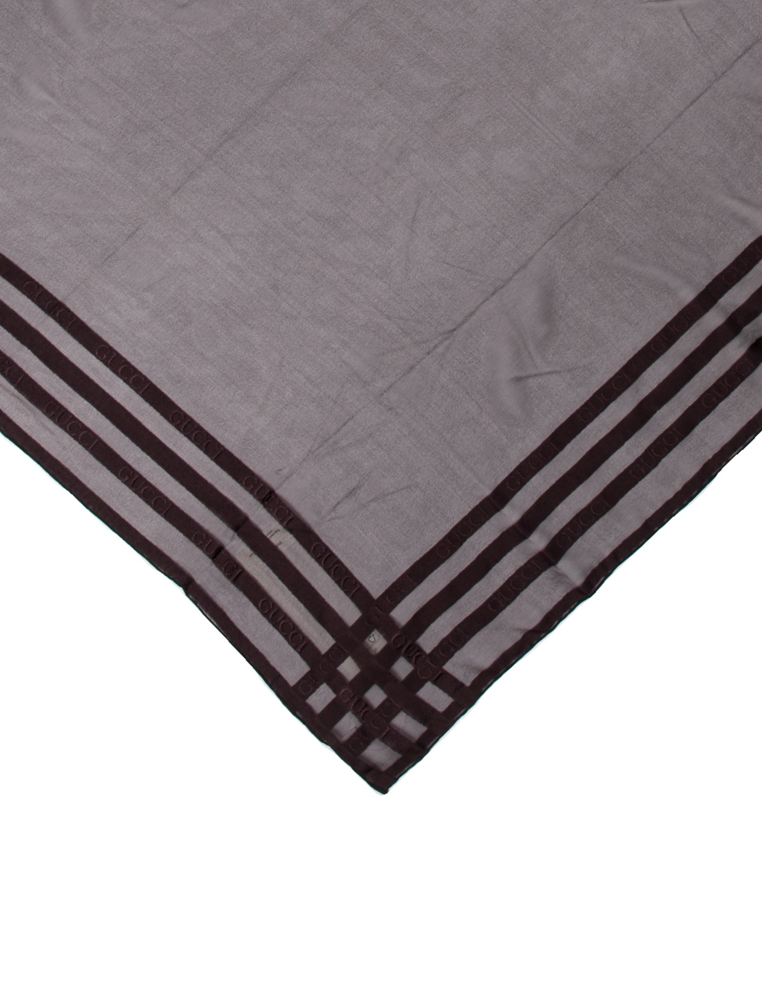 Gucci Silk Striped Scarf