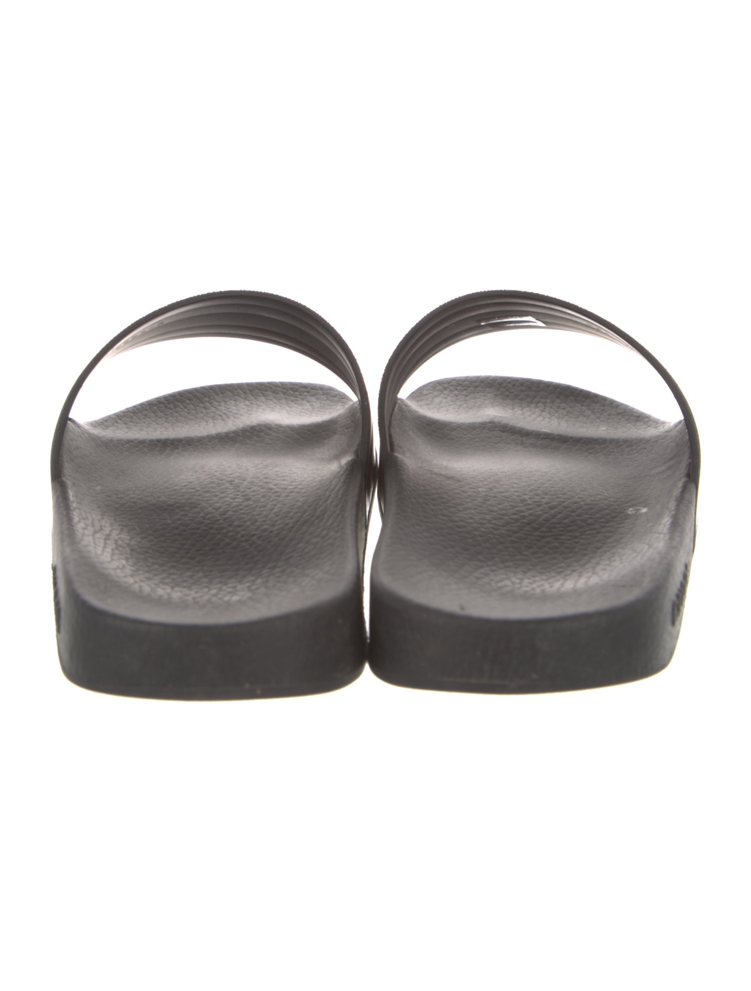 Gucci Web Accent Rubber Slides