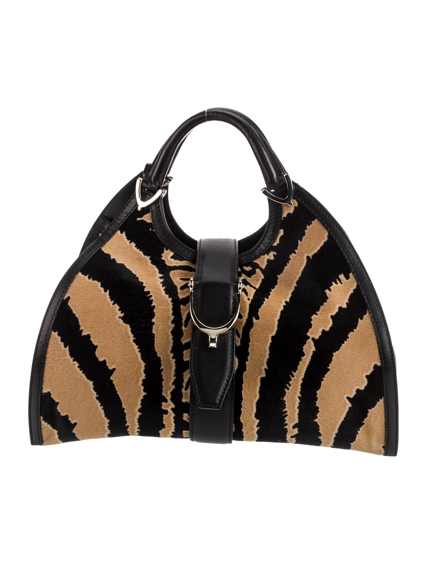 Gucci Calf Hair Stirrup Large