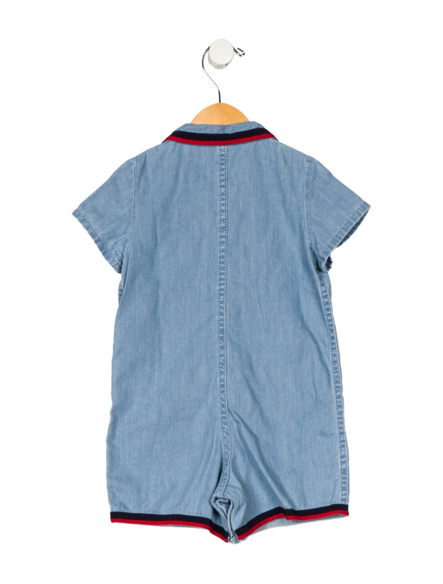 Gucci Boys' Denim Overalls