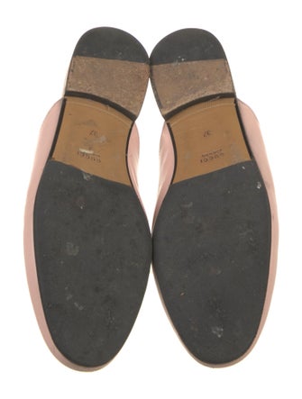 Gucci Horsebit Accent Leather Mules