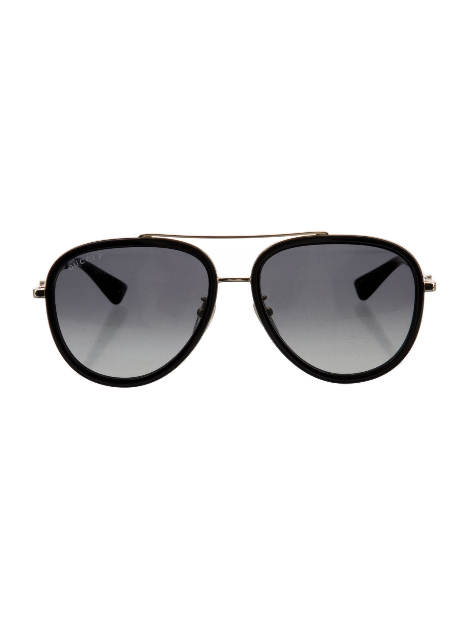 Gucci Bee Accent Aviator Sunglasses