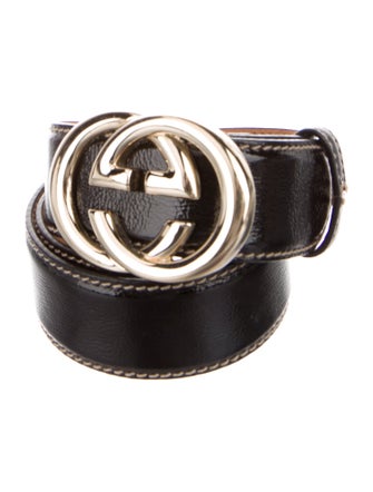 Gucci Patent Leather Belt
