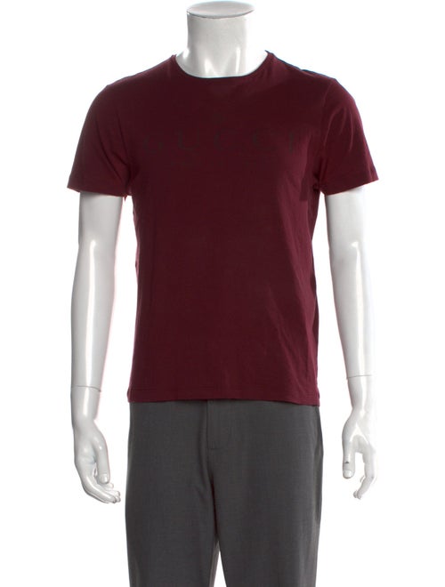 Gucci Signature Logo Crew Neck T-Shirt