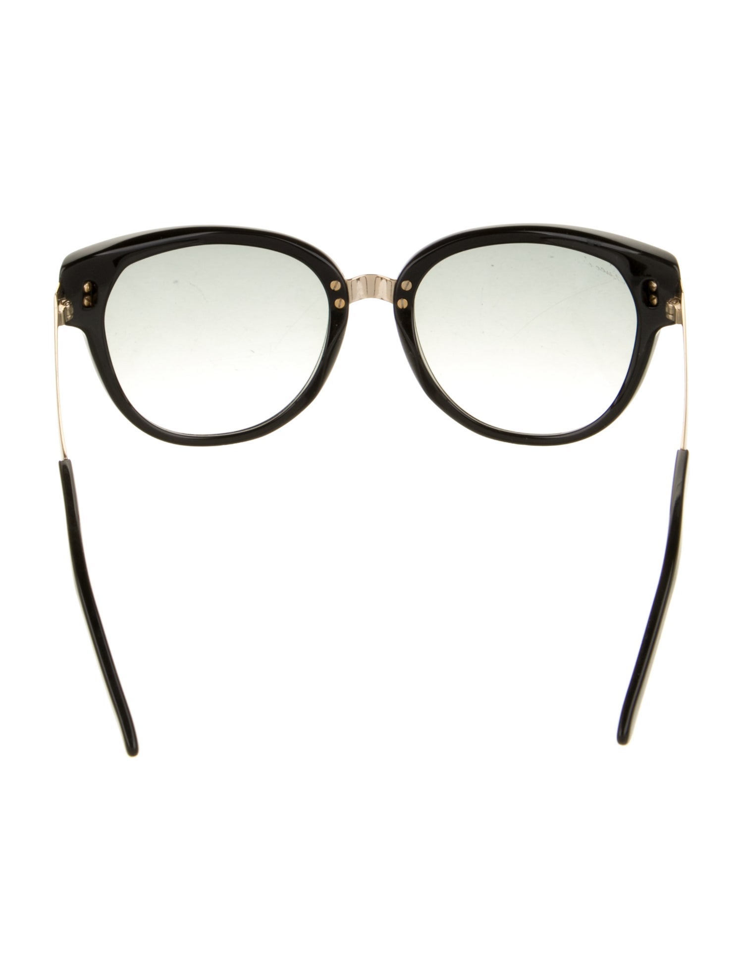 Gucci Web Accent Cat-Eye Sunglasses