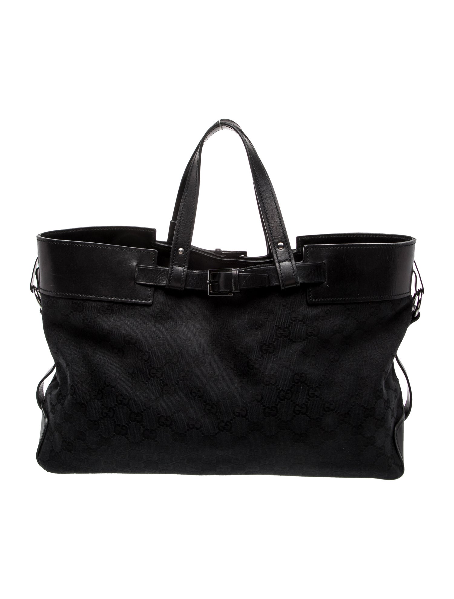 Gucci GG Canvas Top Handle Bag