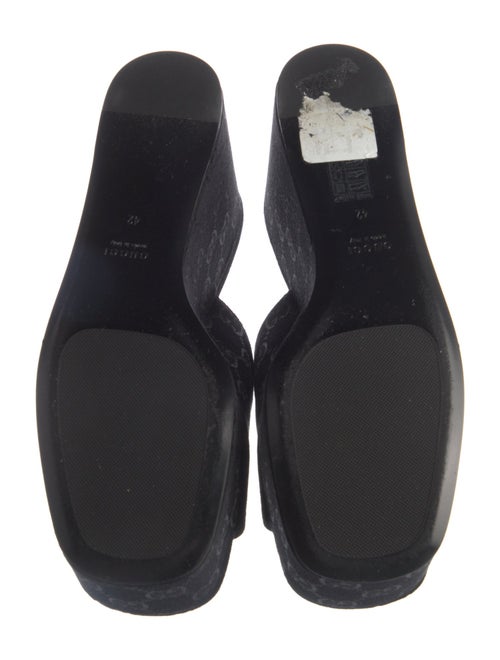 Gucci GG Canvas Slides