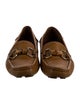 Gucci Horsebit Accent Leather Loafers