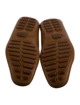 Gucci Horsebit Accent Leather Loafers