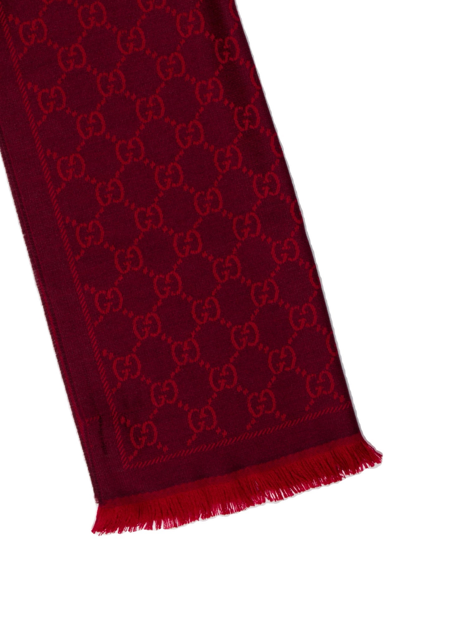 Gucci Wool GG Logo Shawl