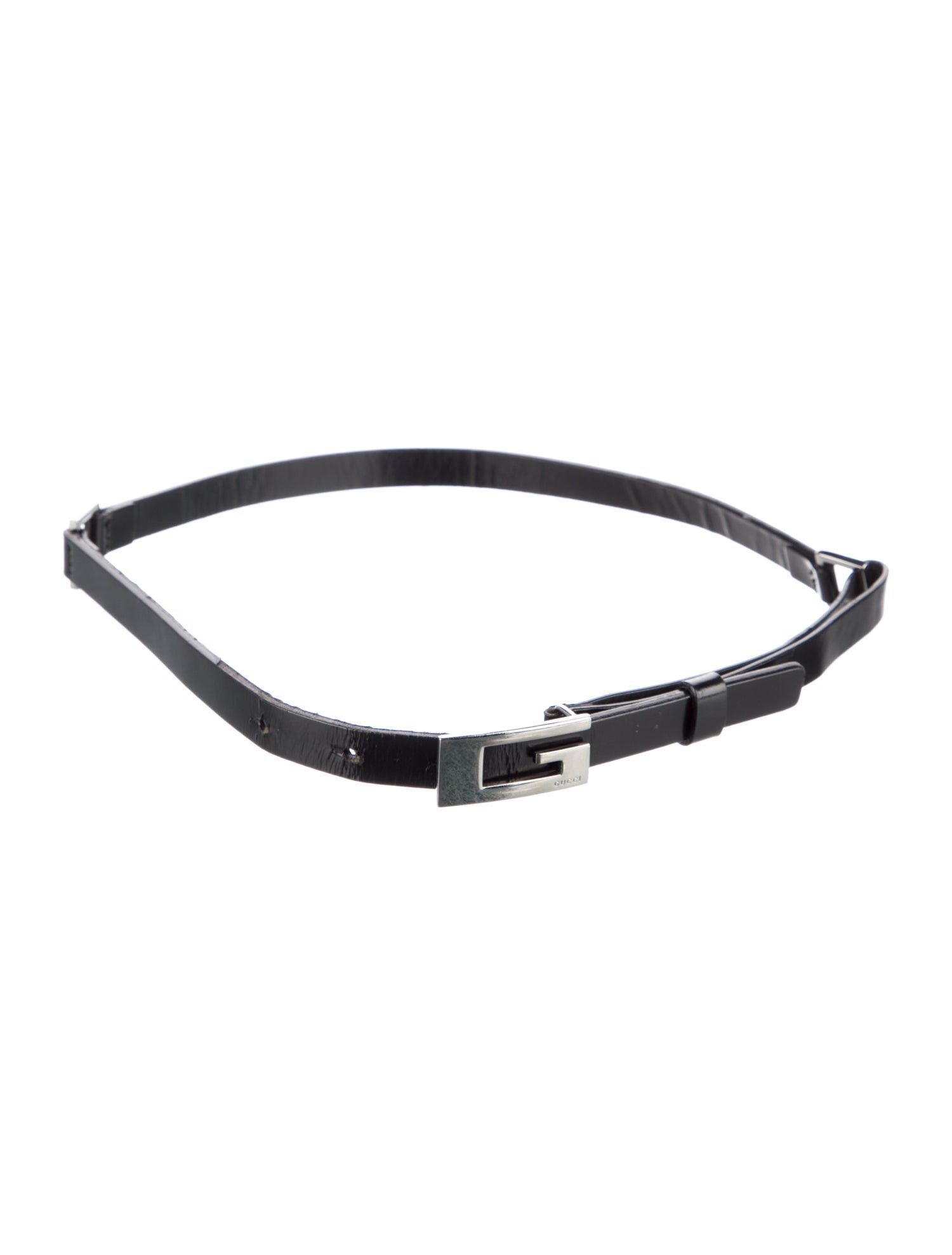 Gucci Skinny Leather Belt