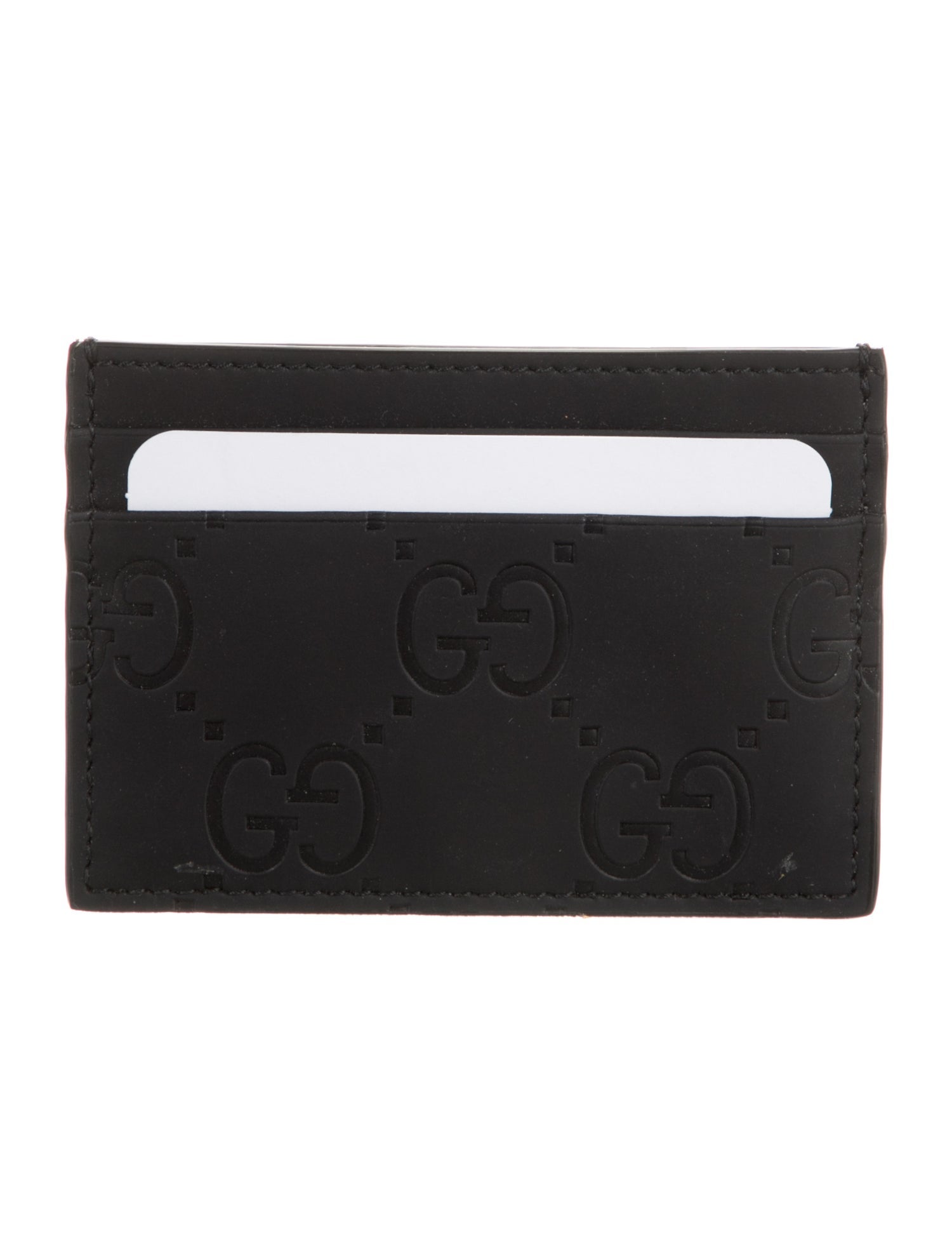 Gucci GG Signature Rubber Card Holder