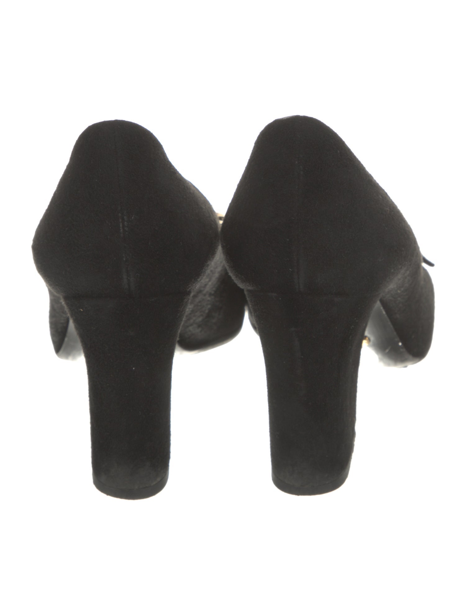 Gucci Suede Pumps