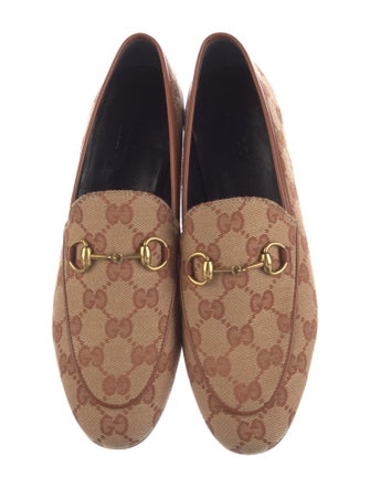 Gucci GG Canvas Canvas Loafers