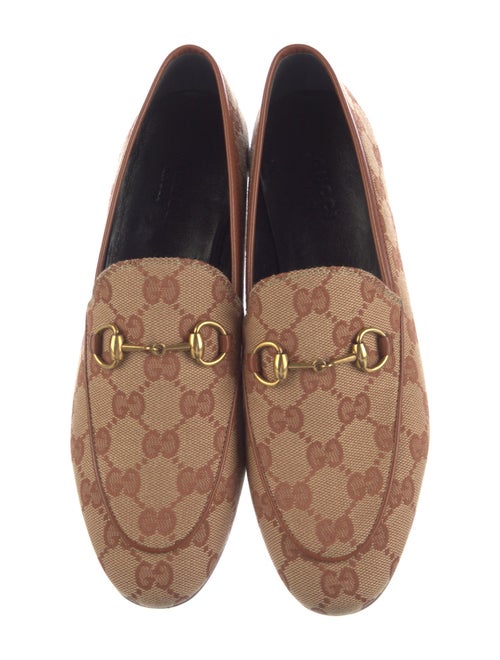 Gucci GG Canvas Canvas Loafers