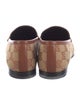 Gucci GG Canvas Canvas Loafers