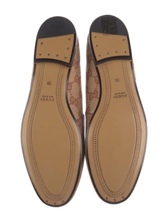 Gucci GG Canvas Canvas Loafers