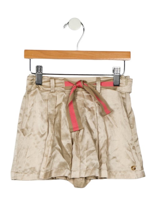 Gucci Toddler Girls' Silk Shorts