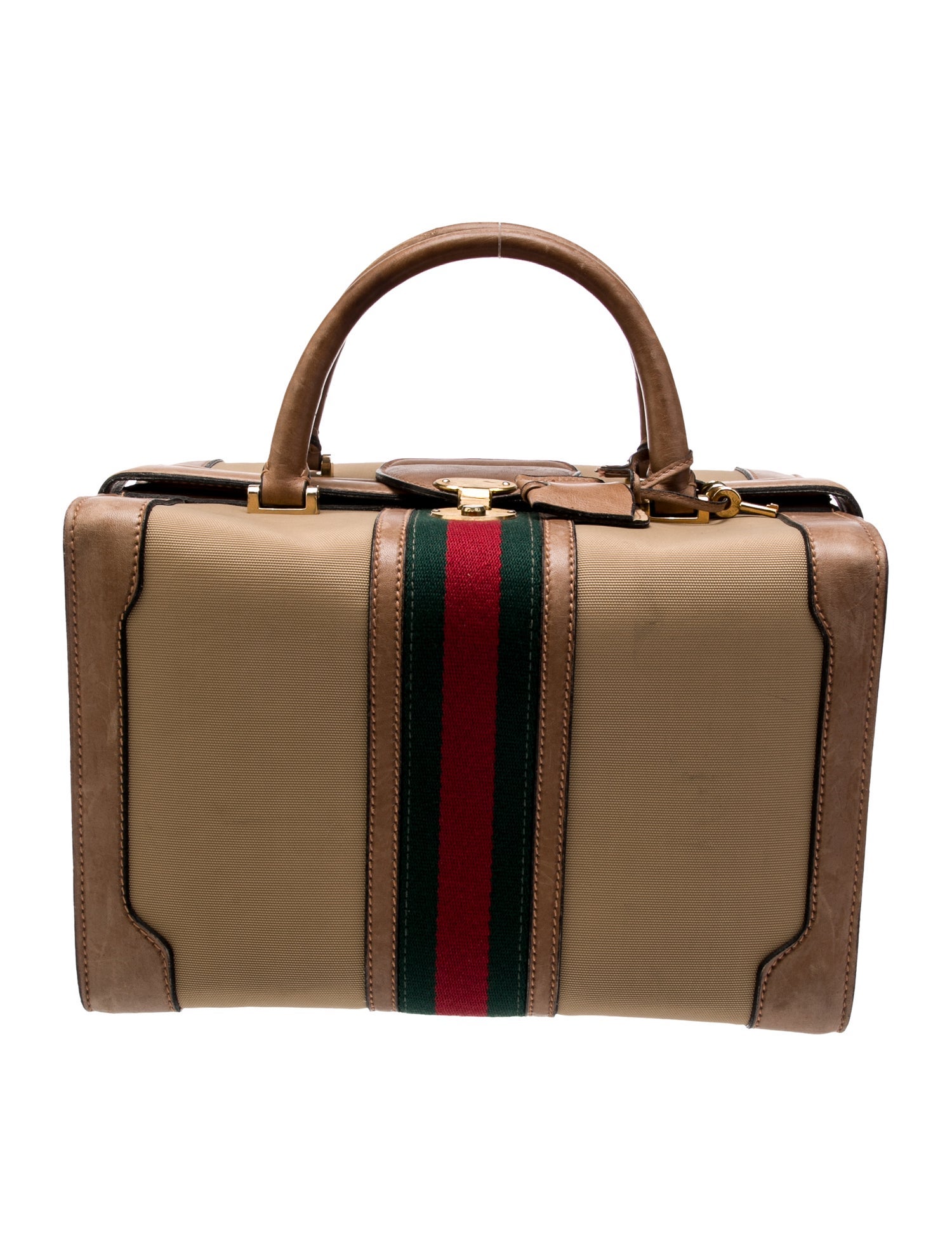 Gucci Web Briefcase Vintage