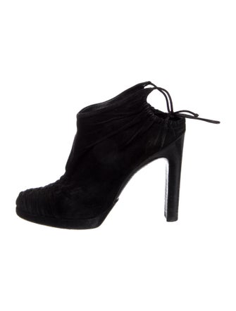 Gucci Suede Slingback Pumps