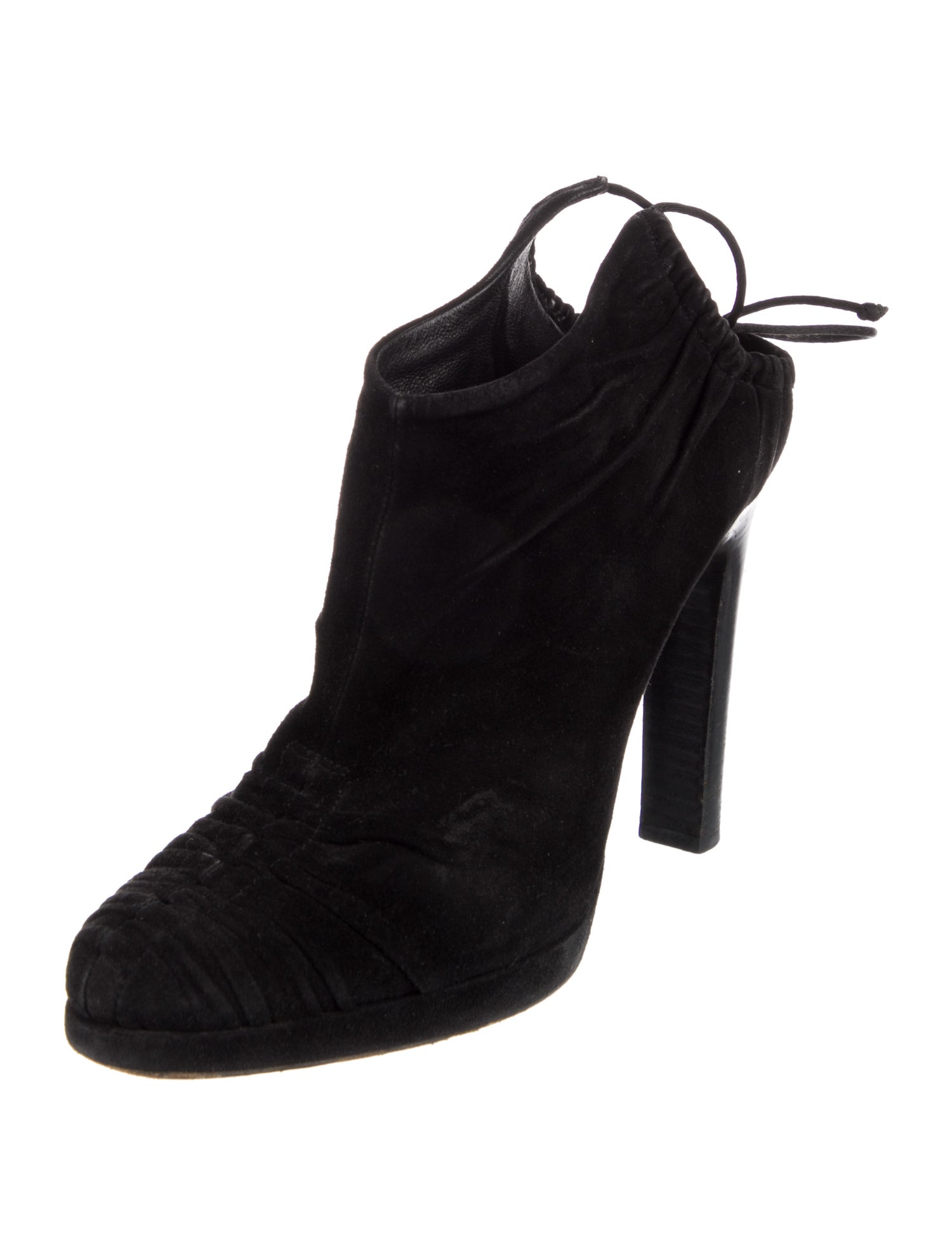 Gucci Suede Slingback Pumps