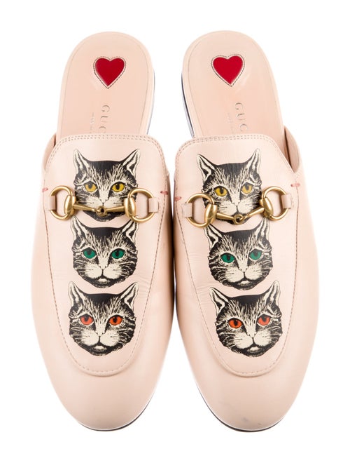 Gucci Horsebit Accent Leather Mules