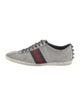 Gucci Web Accent Glitter Accents Sneakers
