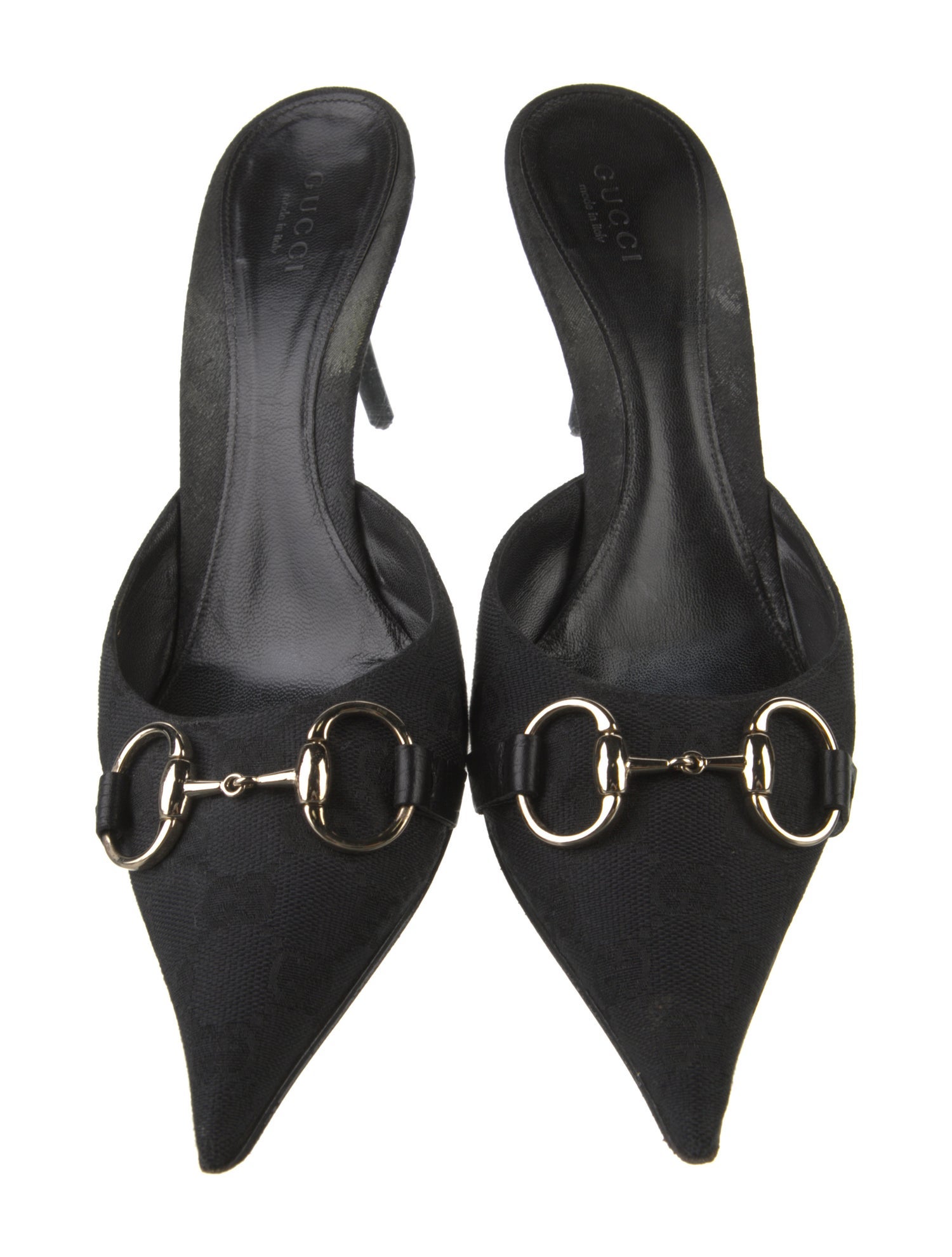 Gucci GG Canvas Canvas Mules