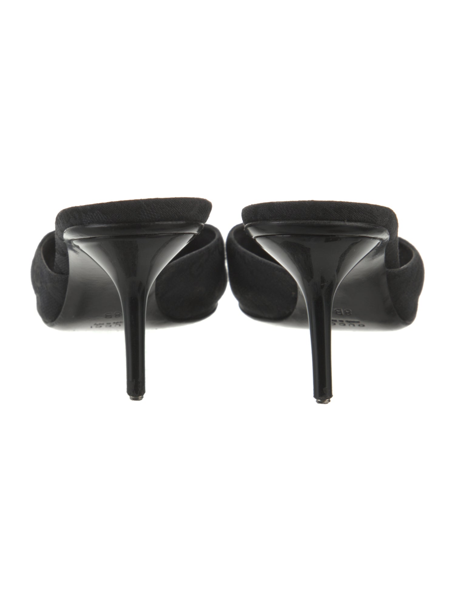 Gucci GG Canvas Canvas Mules