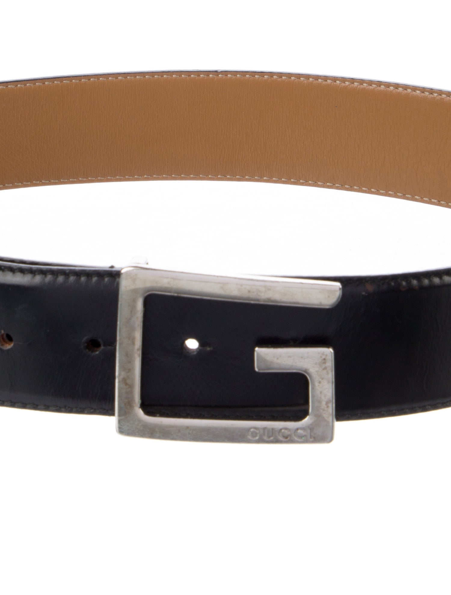 Gucci Vintage Skinny Waist Belt