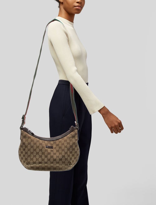 Gucci GG Canvas Half Moon Medium