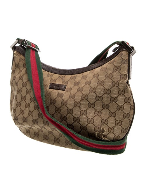 Gucci GG Canvas Half Moon Medium