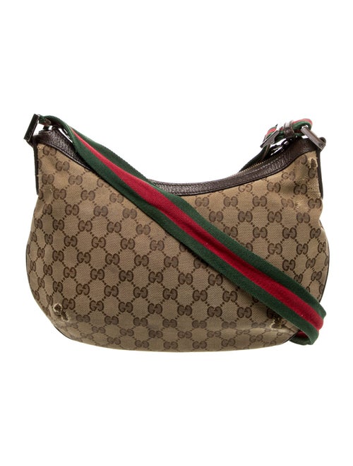 Gucci GG Canvas Half Moon Medium