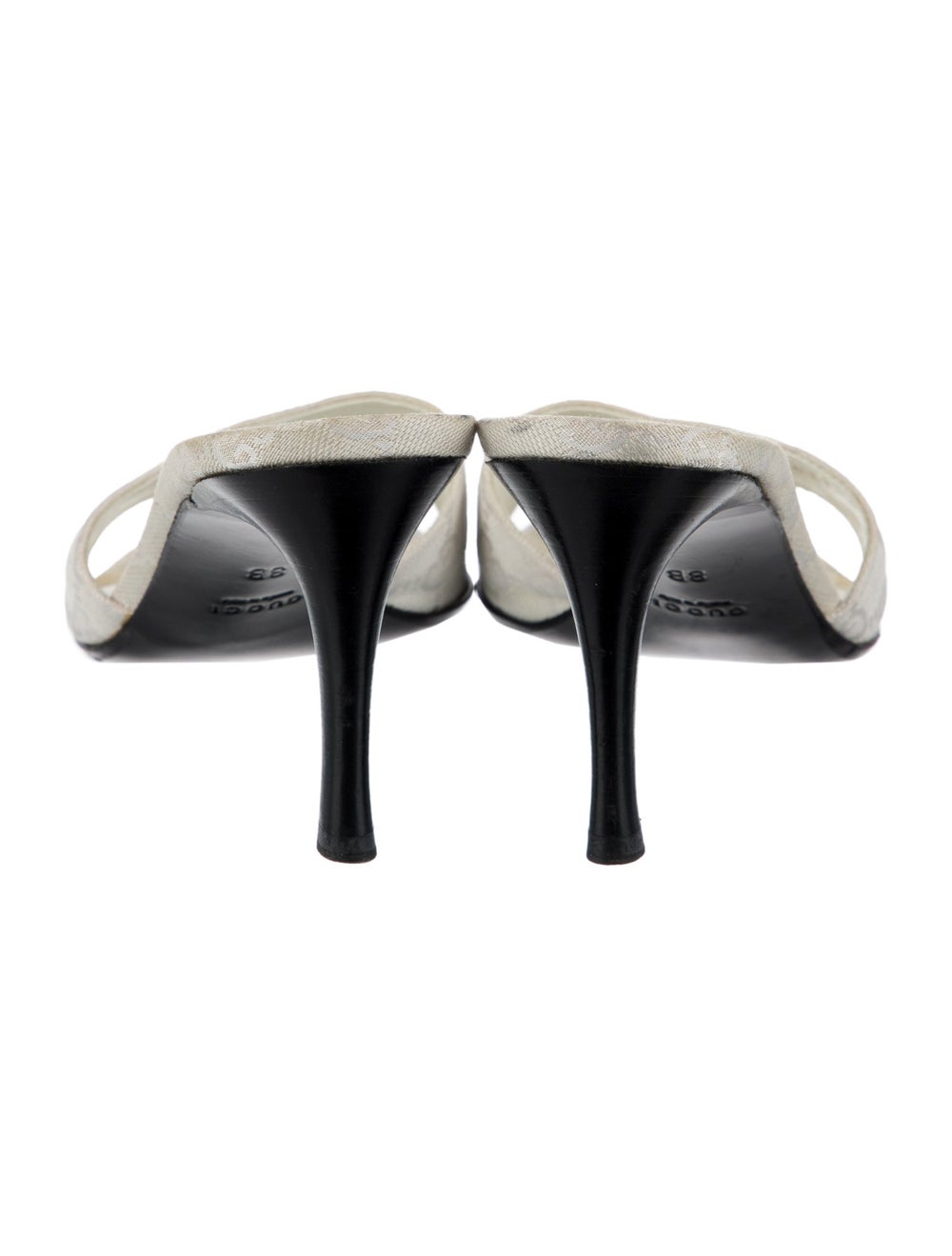 Gucci Canvas Slides White GG Canvas - image 4