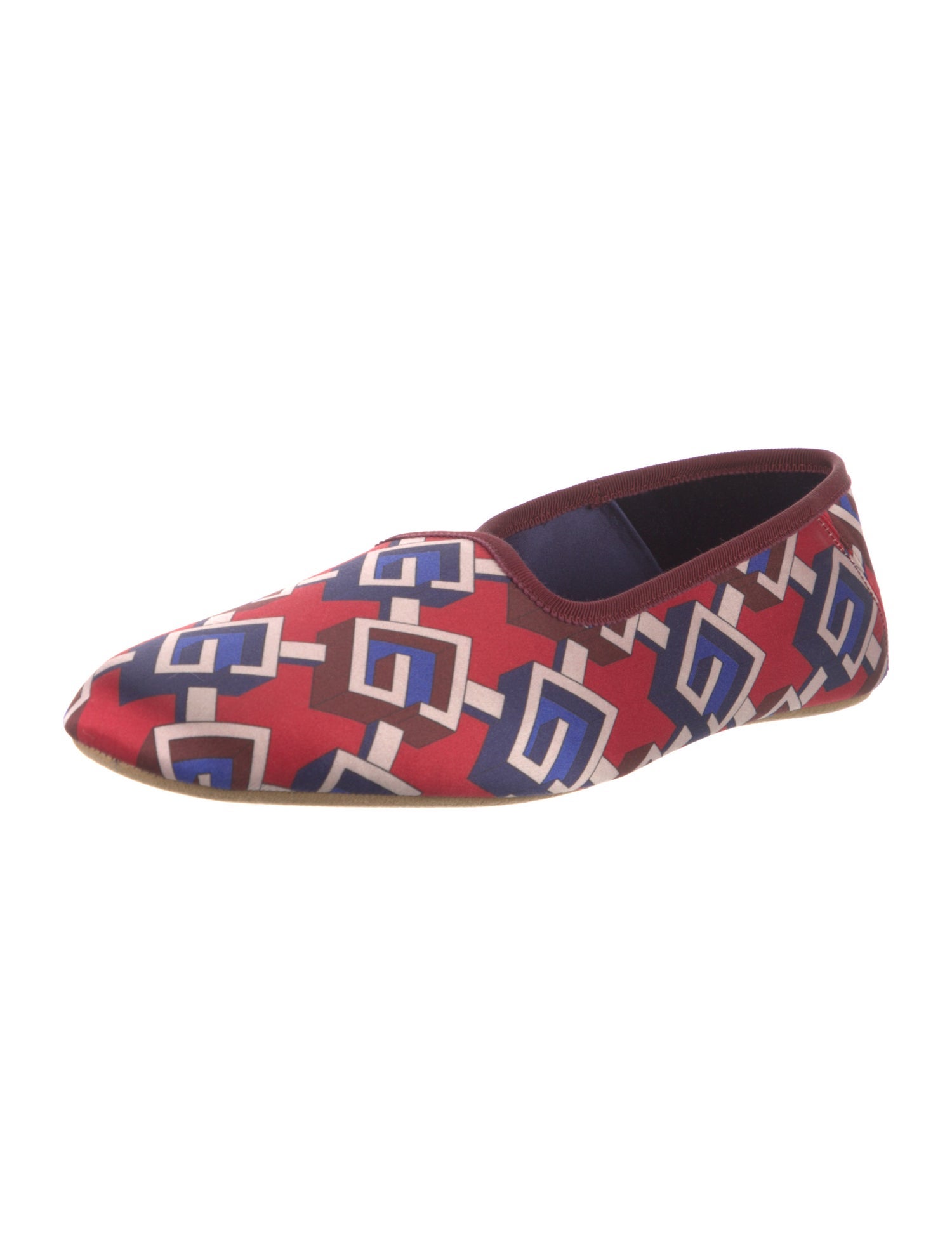 Gucci GG Logo Satin Espadrilles