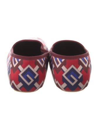 Gucci GG Logo Satin Espadrilles