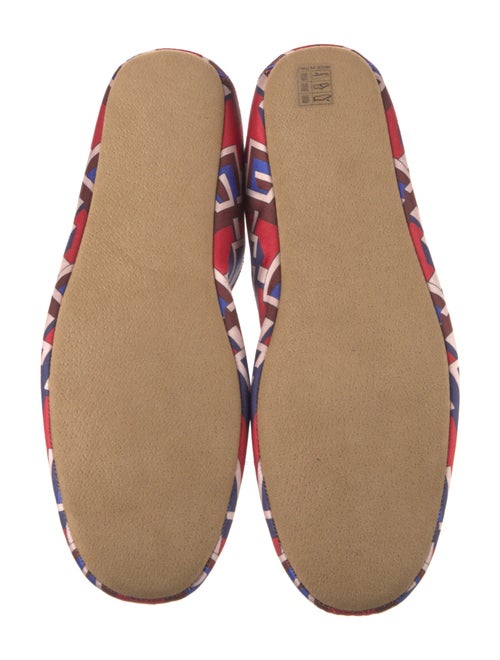 Gucci GG Logo Satin Espadrilles