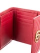 Gucci GG Marmont Trifold Double G Logo Compact Wallet