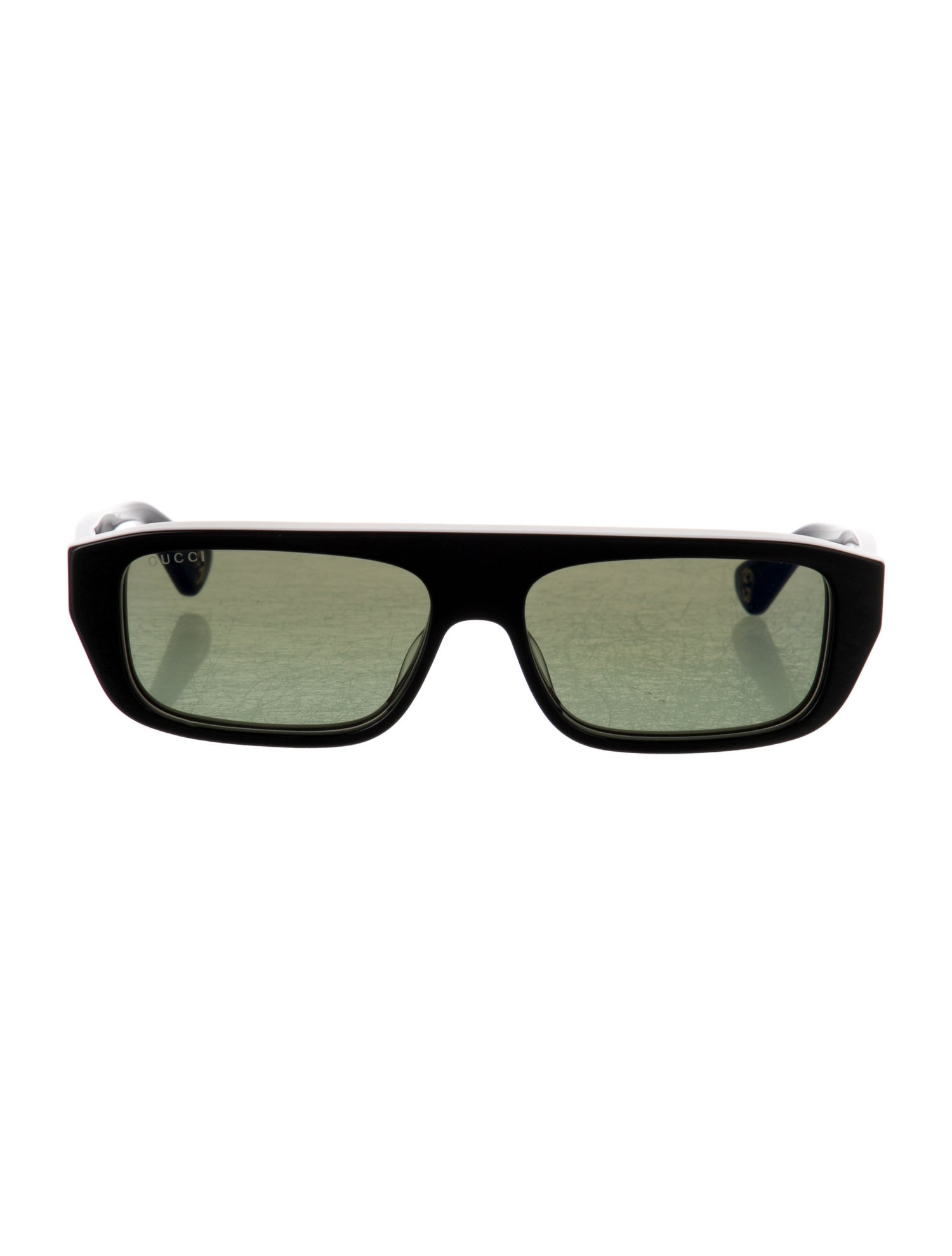 Gucci Web Accent Square Sunglasses