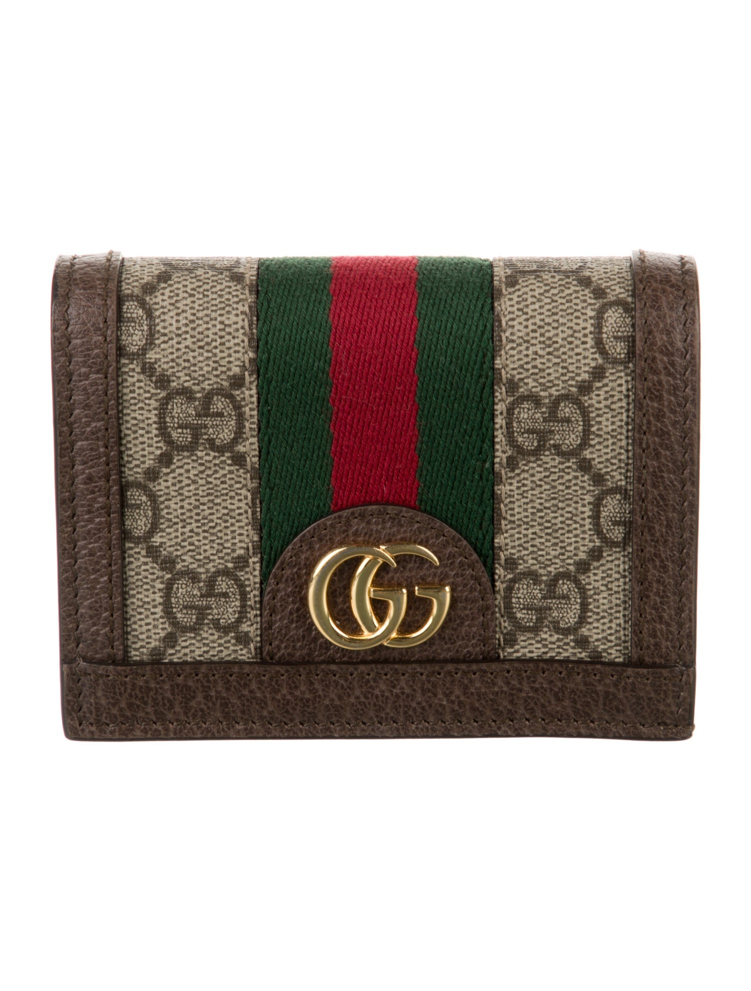 Gucci Ophidia Card Case GG Supreme Wallet
