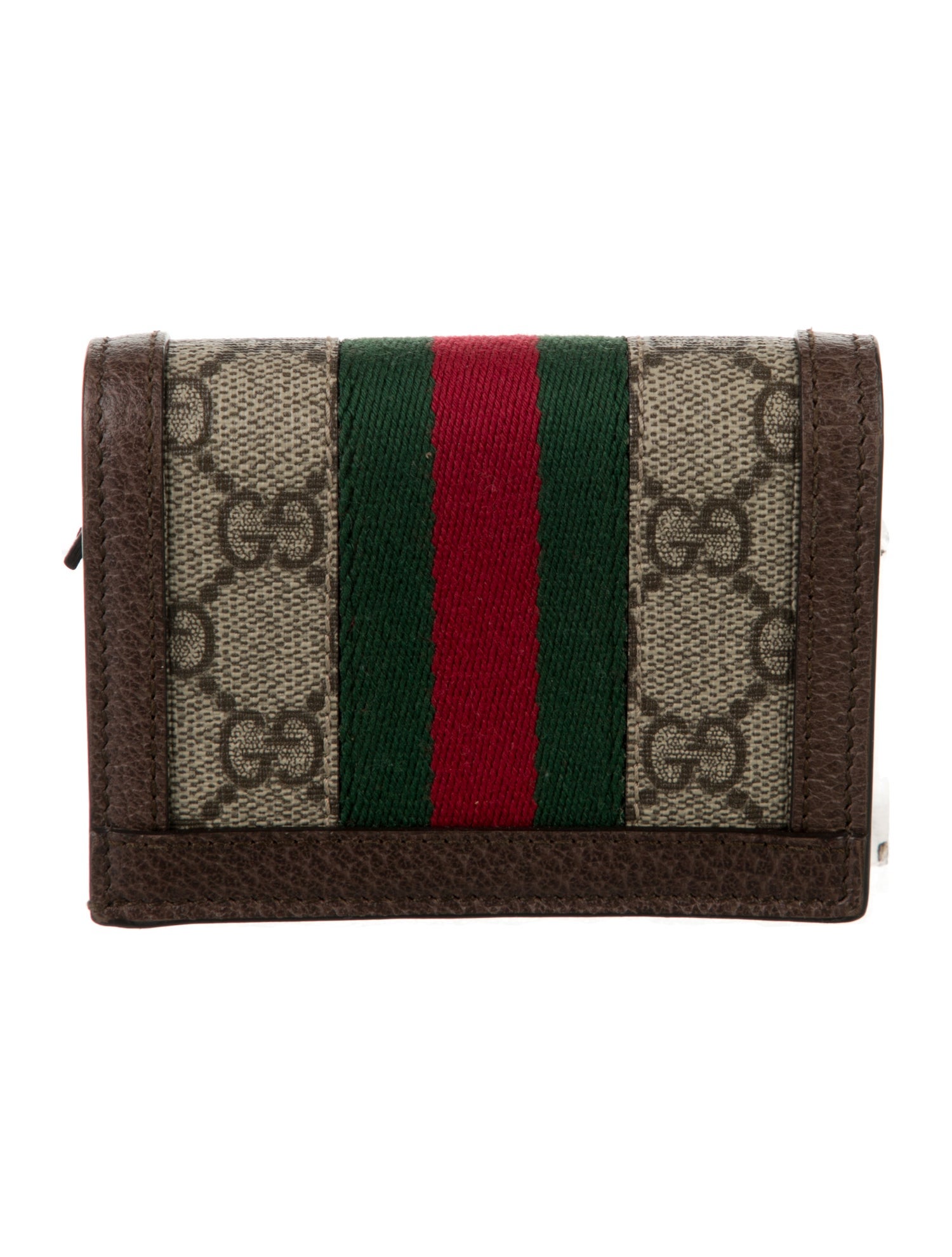 Gucci Ophidia Card Case GG Supreme Wallet