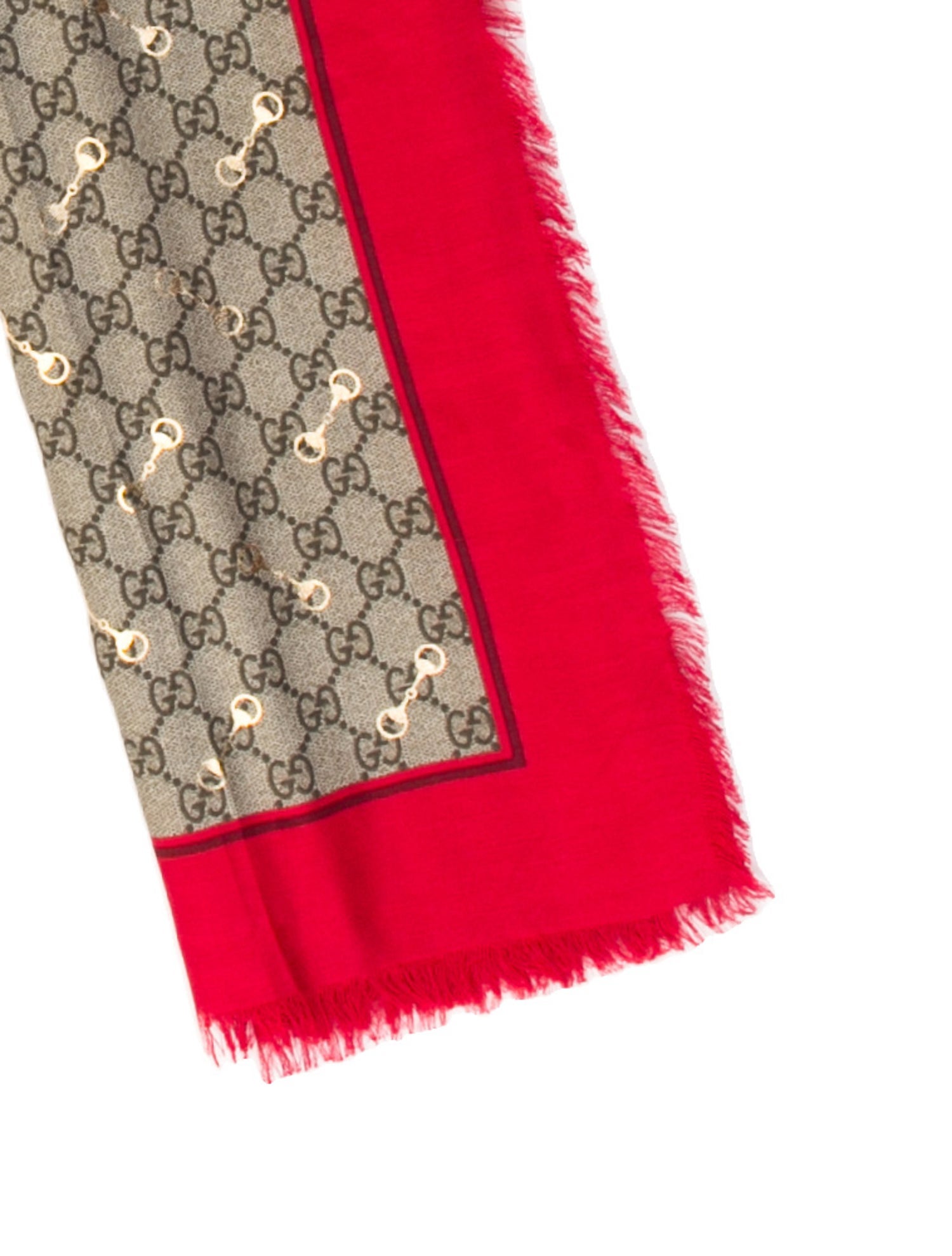 Gucci Cashmere GG Logo Scarf