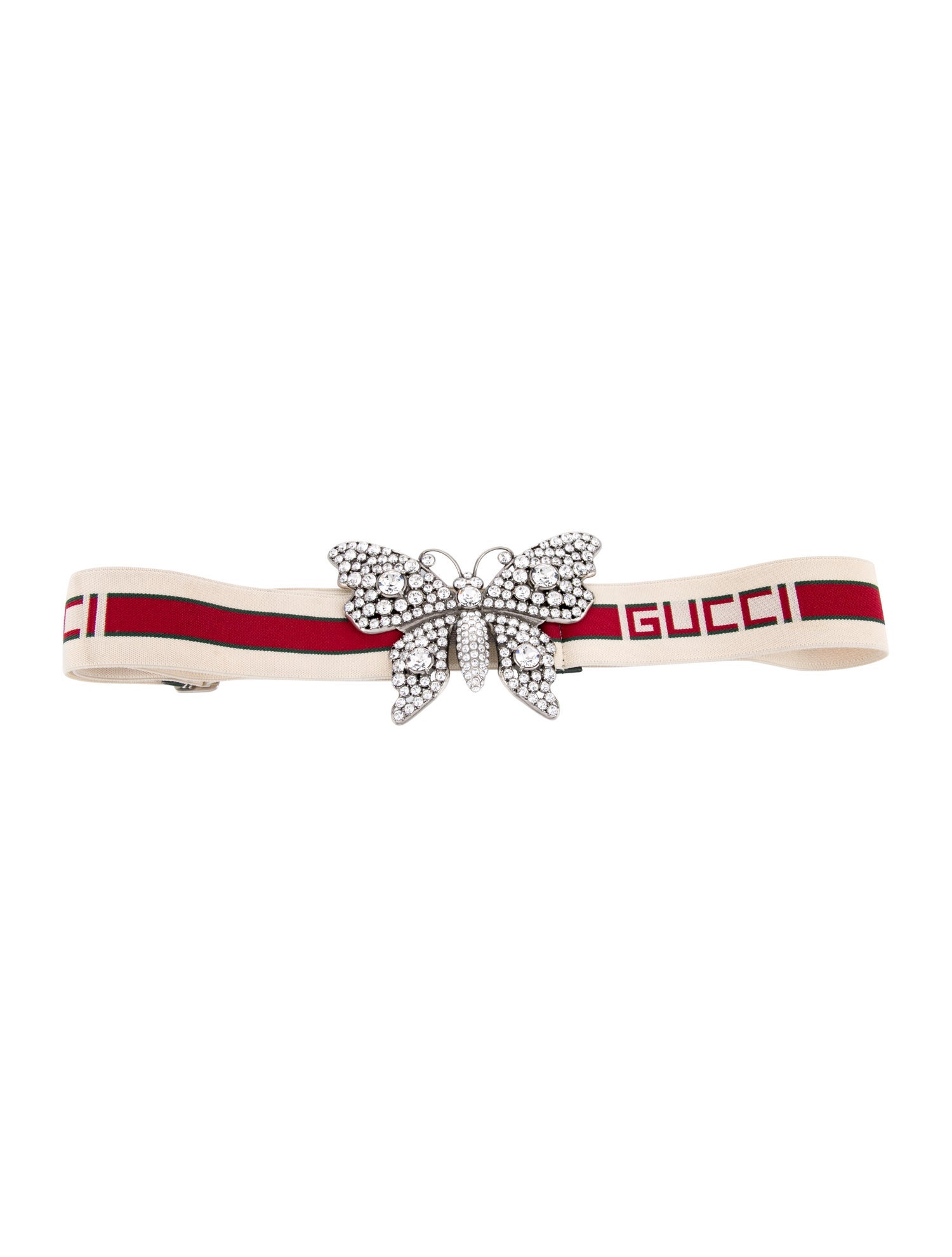Gucci Sylvie Web Accent Nylon Waist Belt